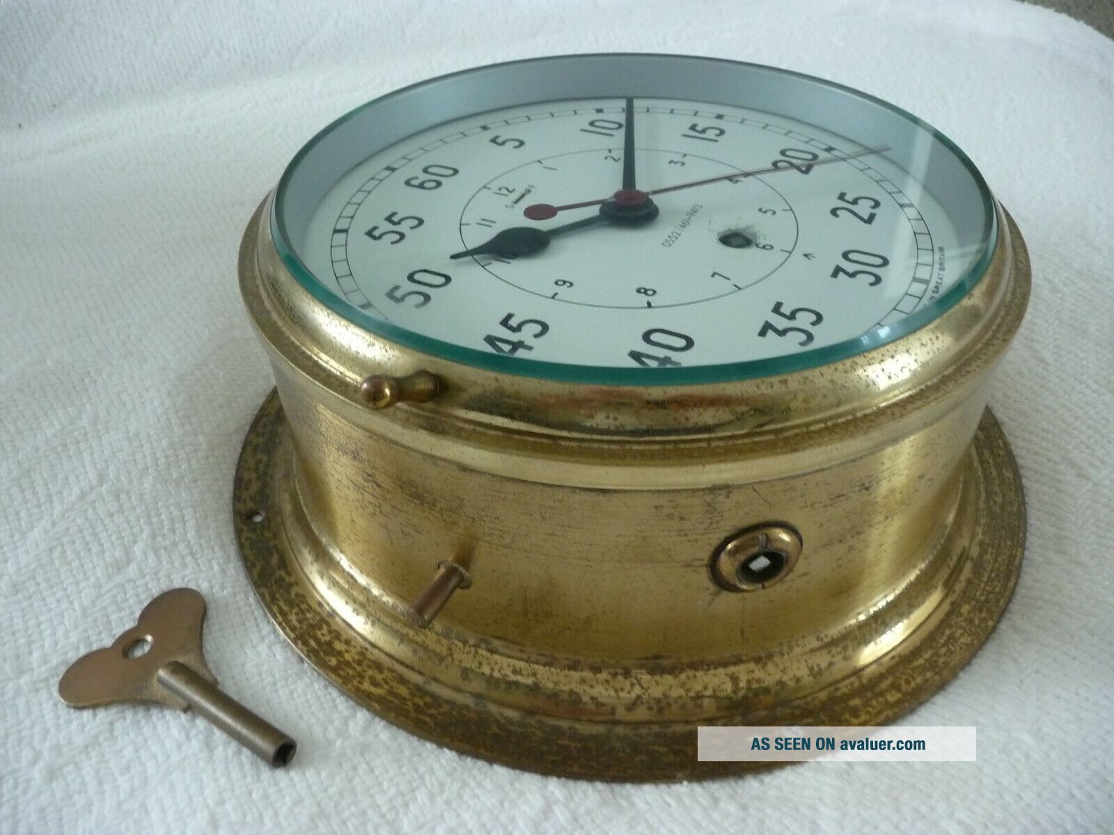 Clock British Royal Navy Admiralty 8 Day 85875 clock-british-royal-navy-admiralty-8-day-85875