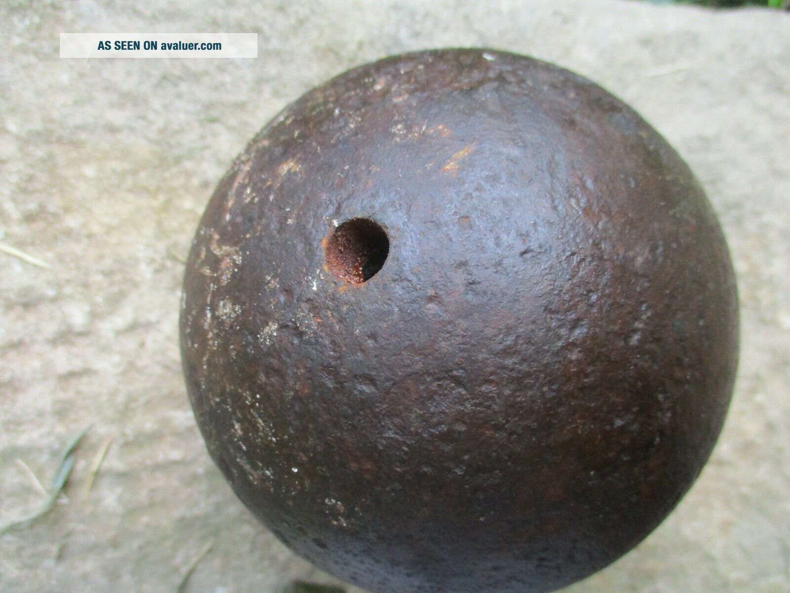 Civil War Dug Confederate 12 Pounder Artillery Shell With A Bormann ...