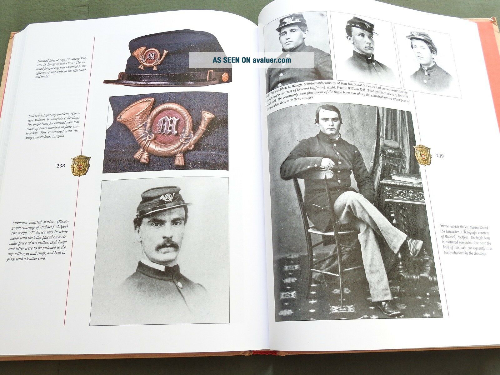 " THE CIVIL WAR UNIFORMS OF THE UNITED STATES MARINE CORPS " USMC ...