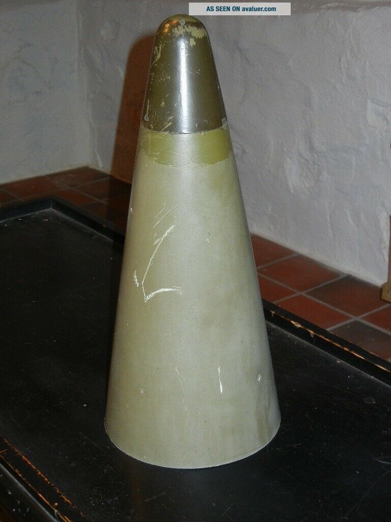 NIKE HERCULES MISSILE NOSE CONE & CONTROL LIGHTS Nuclear Weapons Atom Bomb