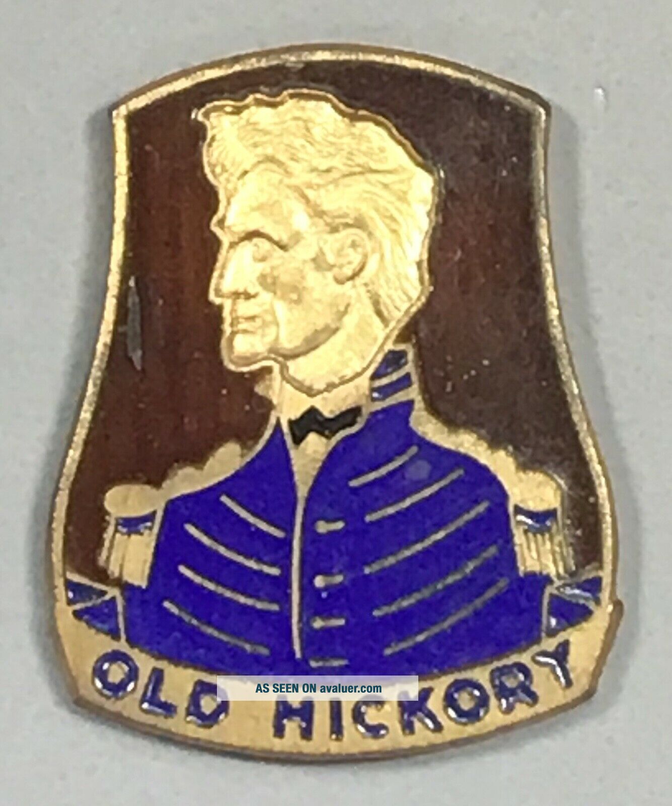 WWII Army Headquarters 30th Infantry Division DUI DI Unit Crest PB ...