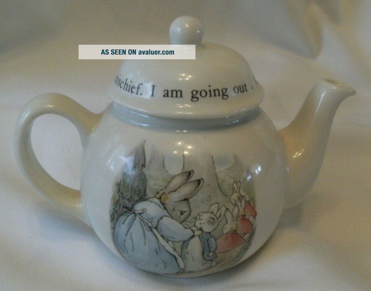 Mini Rabbit Tea Pot Cafe Child ' S Wedgwood Beatrix Potter Peter Rabbit Mini Teapot | #457566