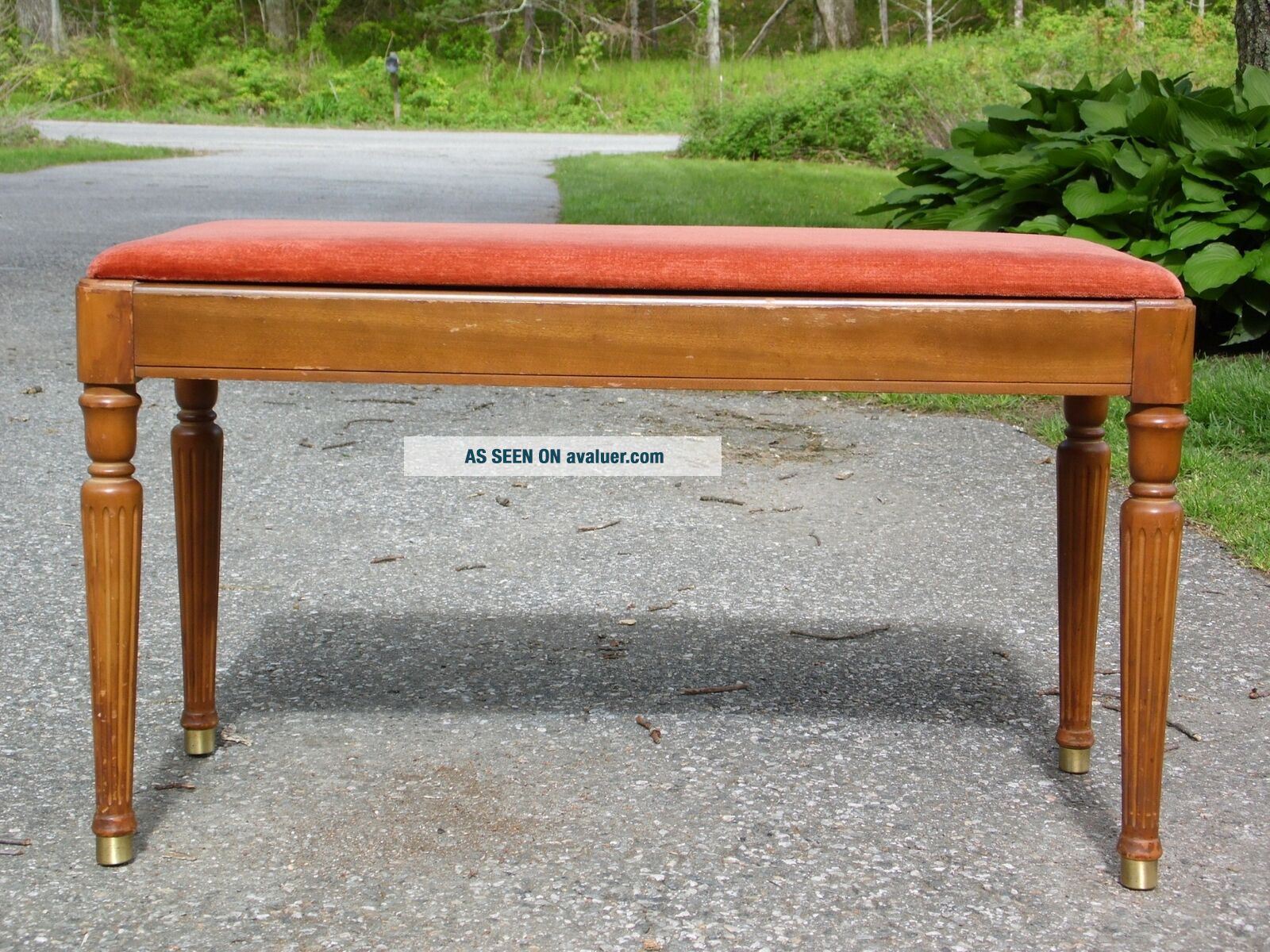 Vintage Tonk Killeen Mfg. Co. Duet Piano Bench Sheet Music Storage ...