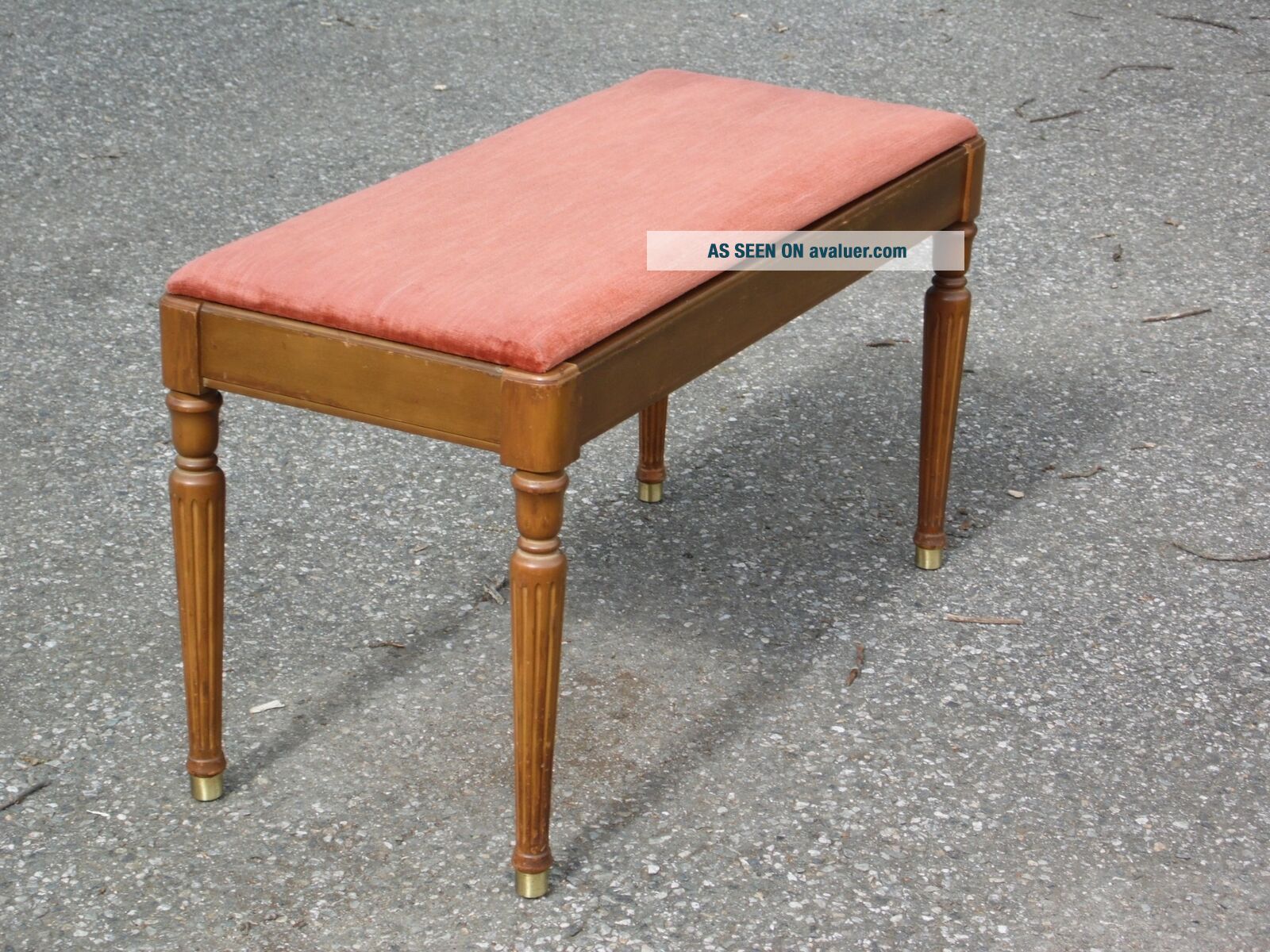 Vintage Tonk Killeen Mfg. Co. Duet Piano Bench Sheet Music Storage ...