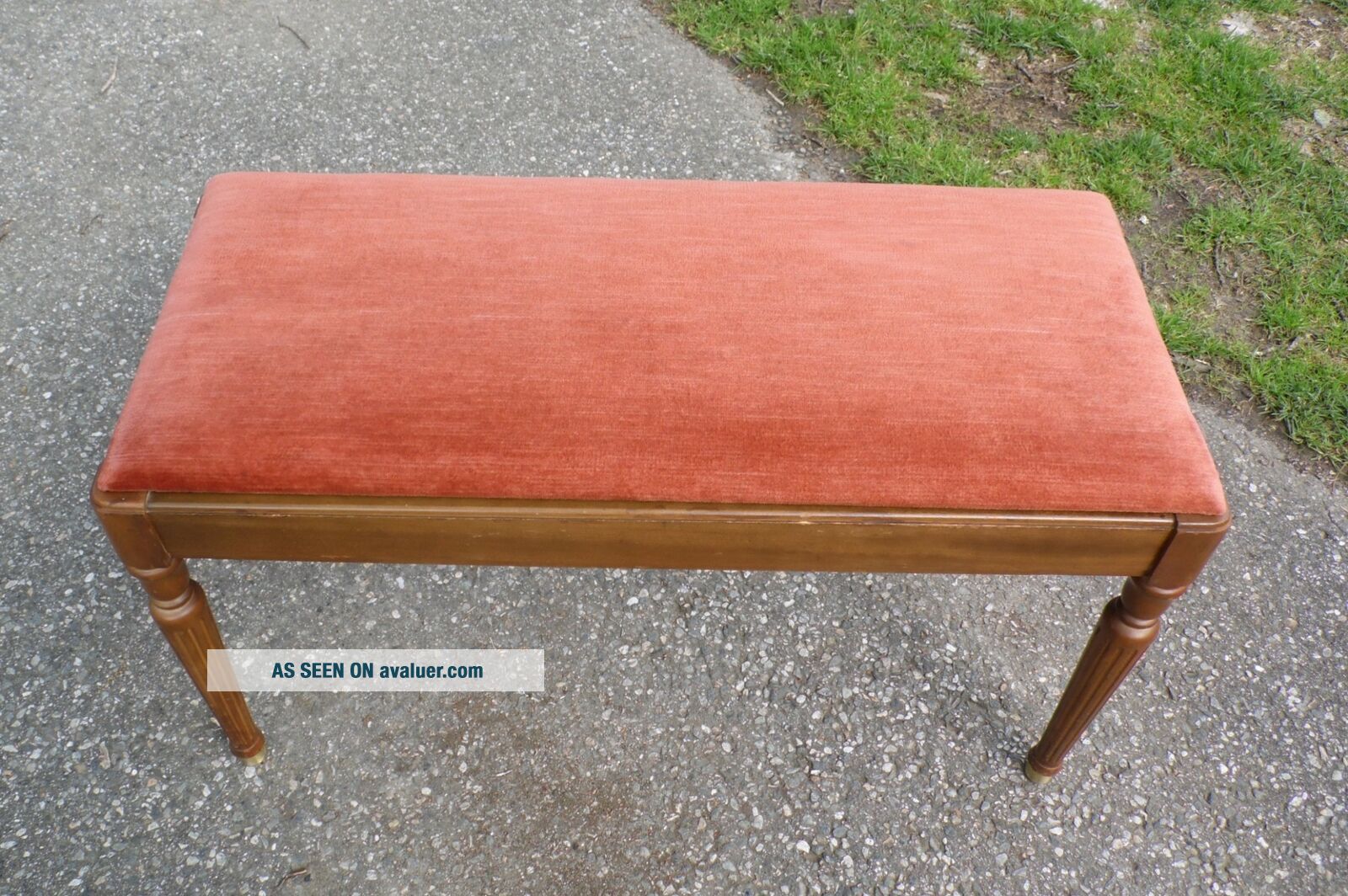 Vintage Tonk Killeen Mfg. Co. Duet Piano Bench Sheet Music Storage ...