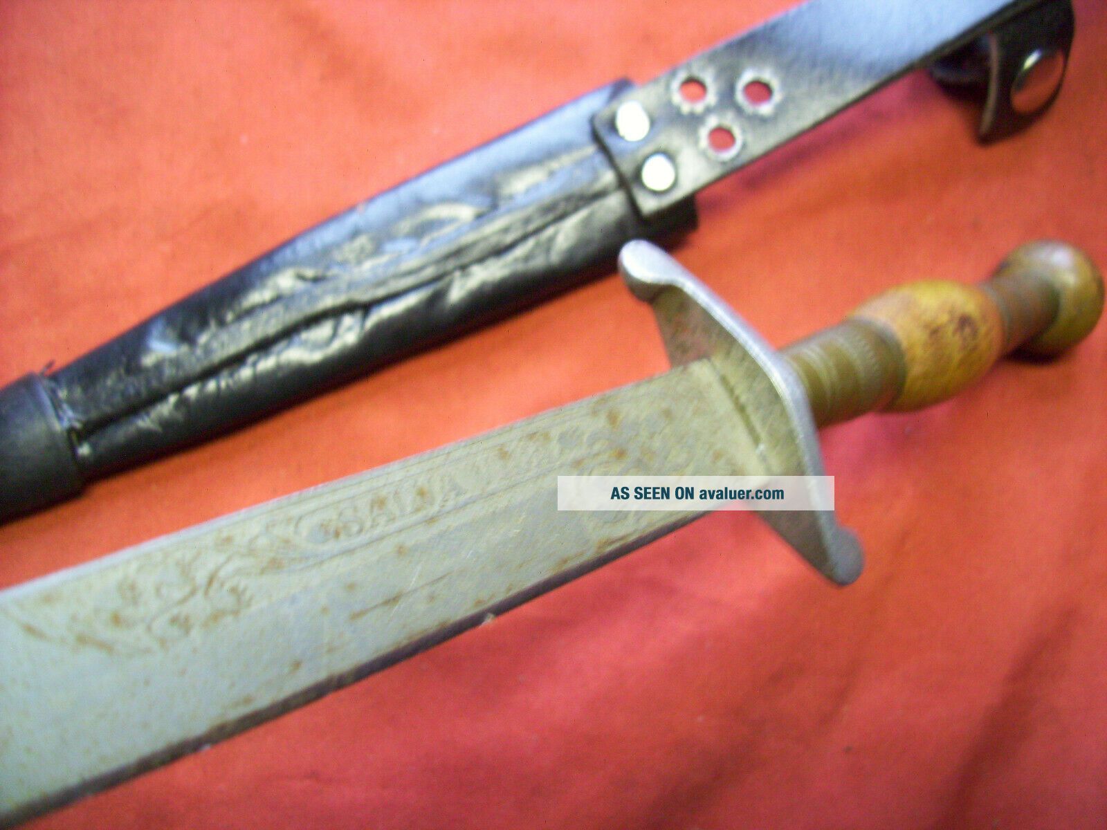Unknown German Italian Sword Dagger Knife Salva Vida | #650767