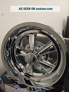Cragar Vintage Series Chrome Aluminum Wheels - Set Of 4 | #658815