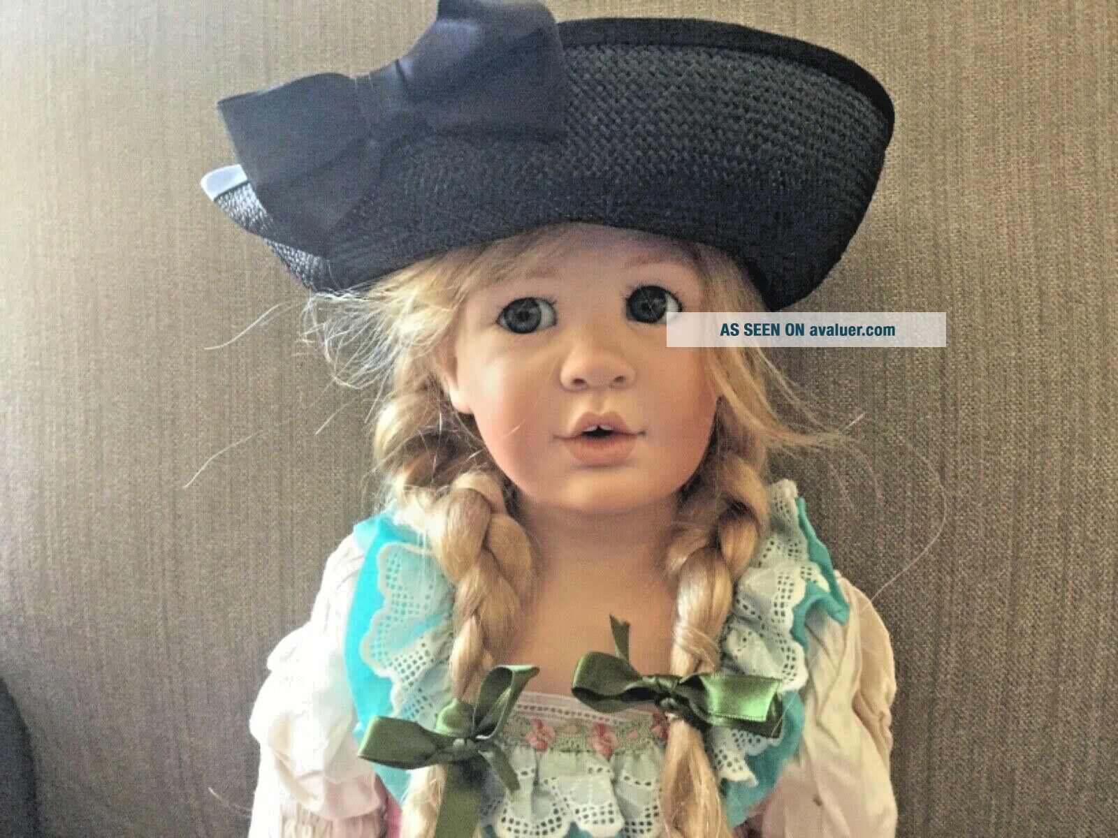 RARE Porcelain Doll LETICIA by Amalia Pastor signed Ltd of 10 1997