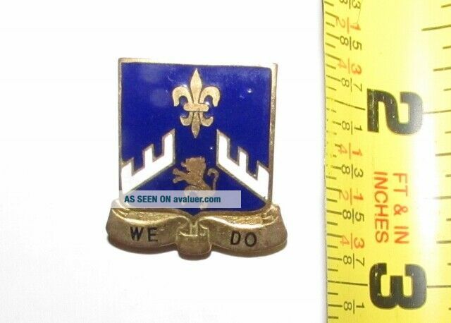363rd Infantry Regiment Unit Designation Pin “We Do” Pasquale | #949990