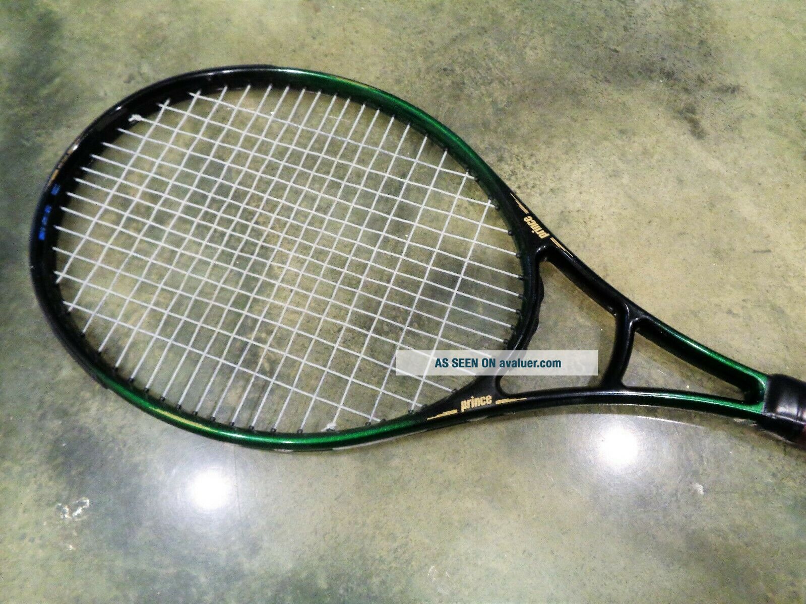 Prince Graphite Racquets Vintage Prince Graphite II 2 Mid Plus Cover Tennis Racquet Great Cond ...
