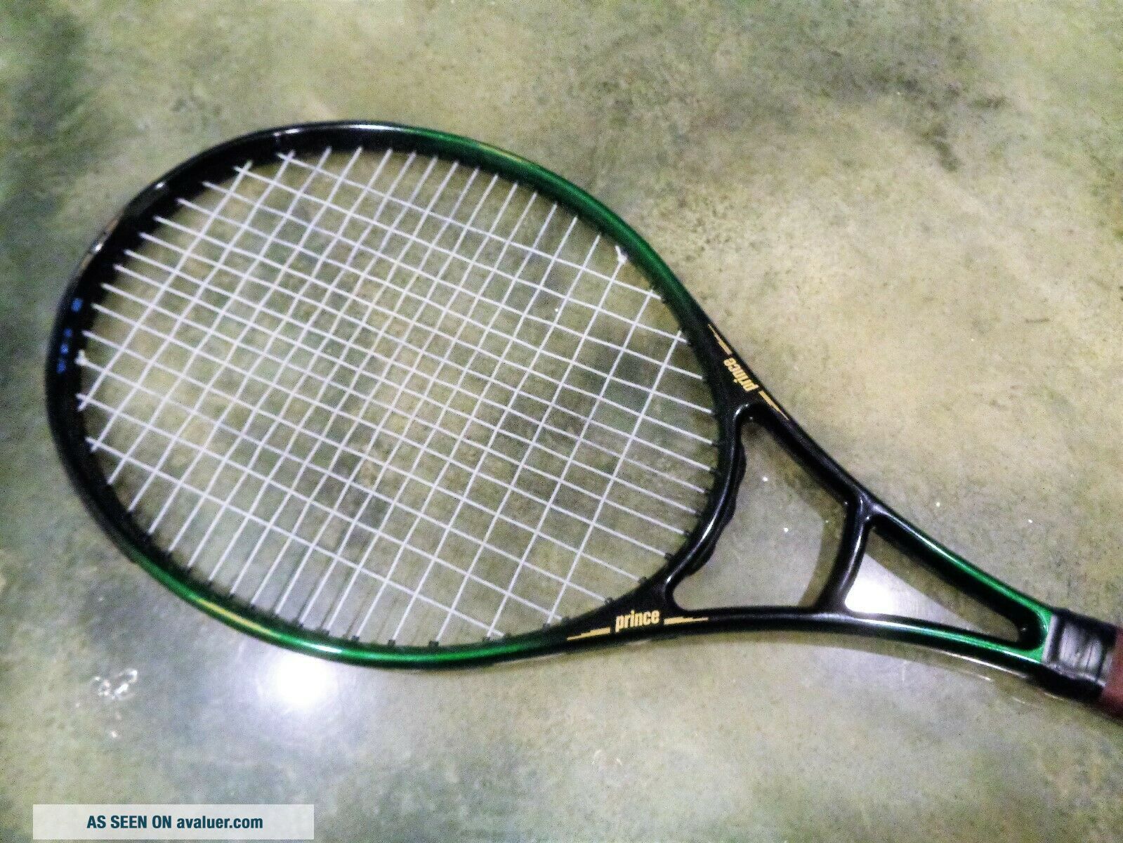 Prince Graphite Racquets Vintage Prince Graphite II 2 Mid Plus Cover Tennis Racquet Great Cond ...