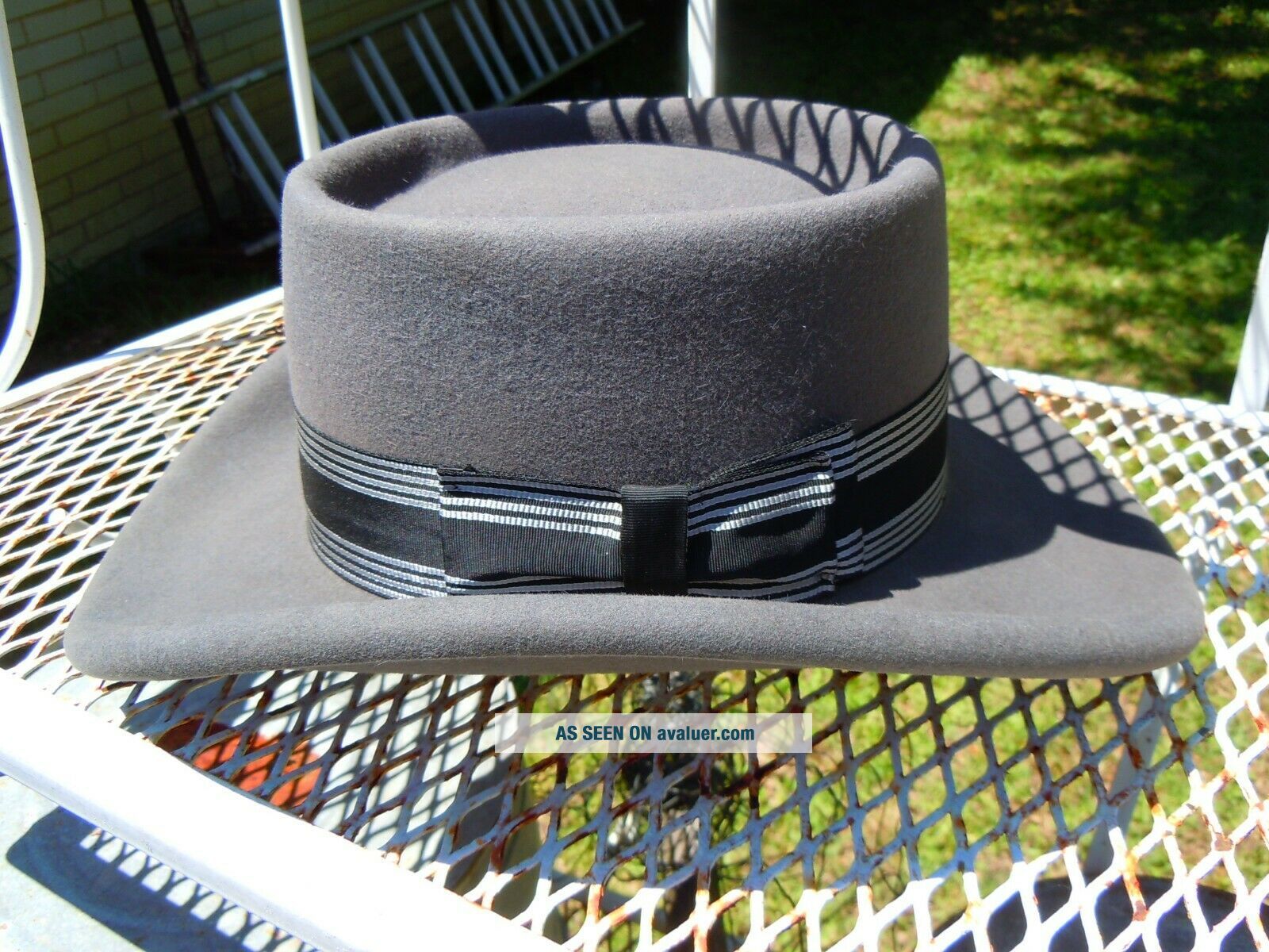 VINTAGE 101 RANCH HAT RIVERBOAT COWBOY HAT 5X BEAVER 71/4 | #997462
