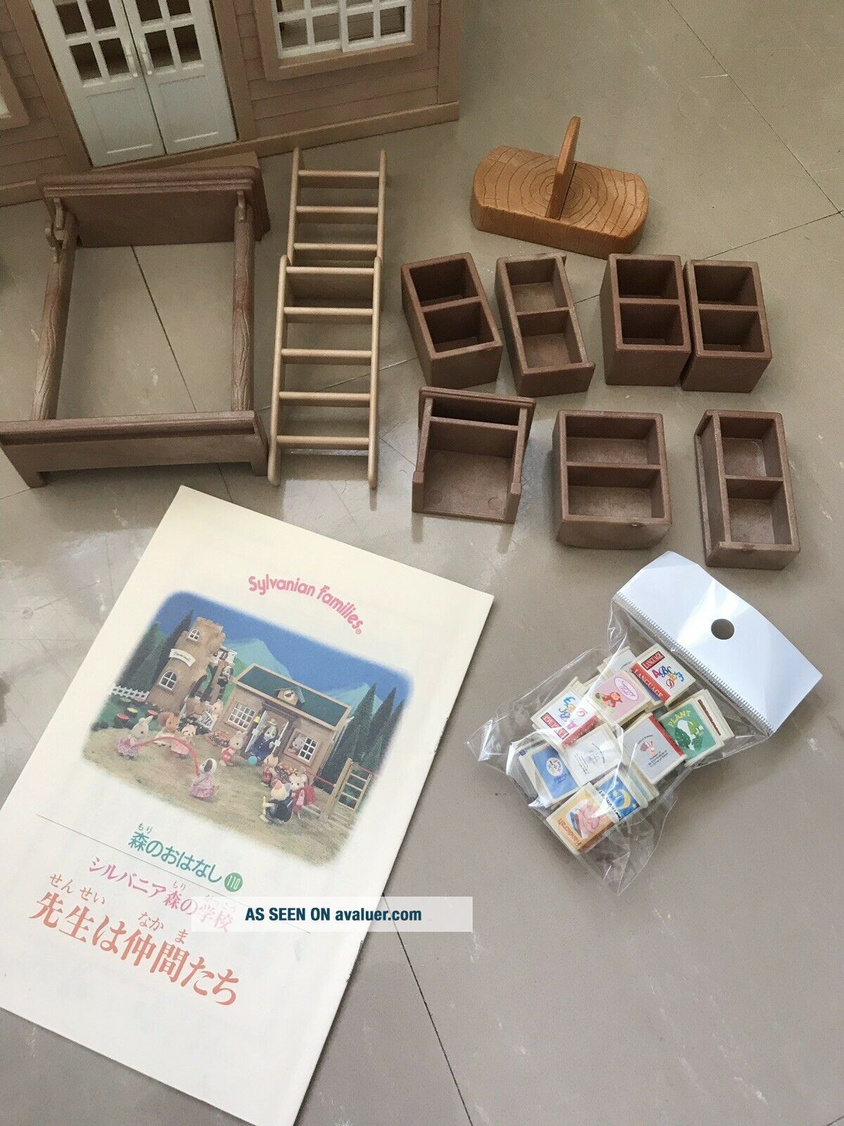 Les Sylvanian Families à l'école