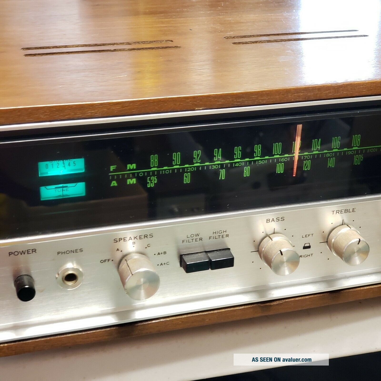 Sansui 5000A Vintage AM/FM Tuner Amplifier Wood Case | #1063419