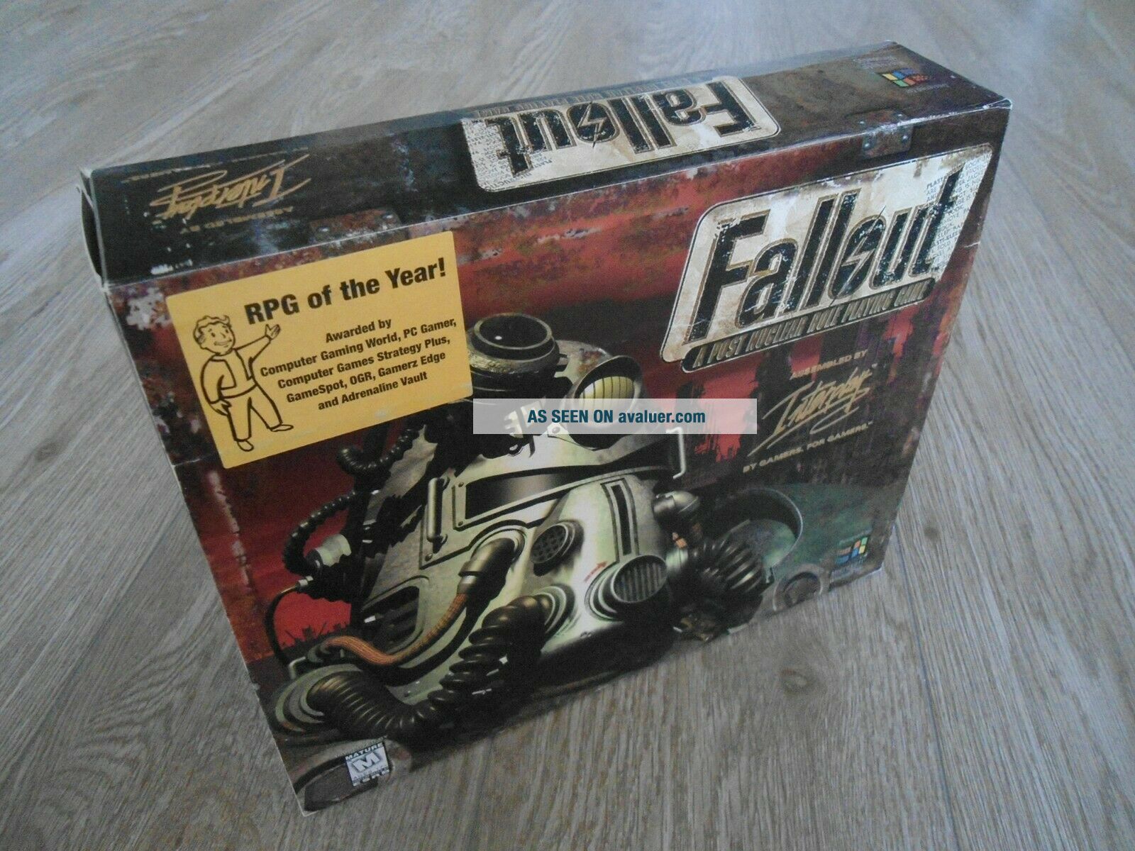 Fallout 1boxart Fallout 1 (1997) - Rare Collectors Big Box - COMPLETE - Great Cond ...