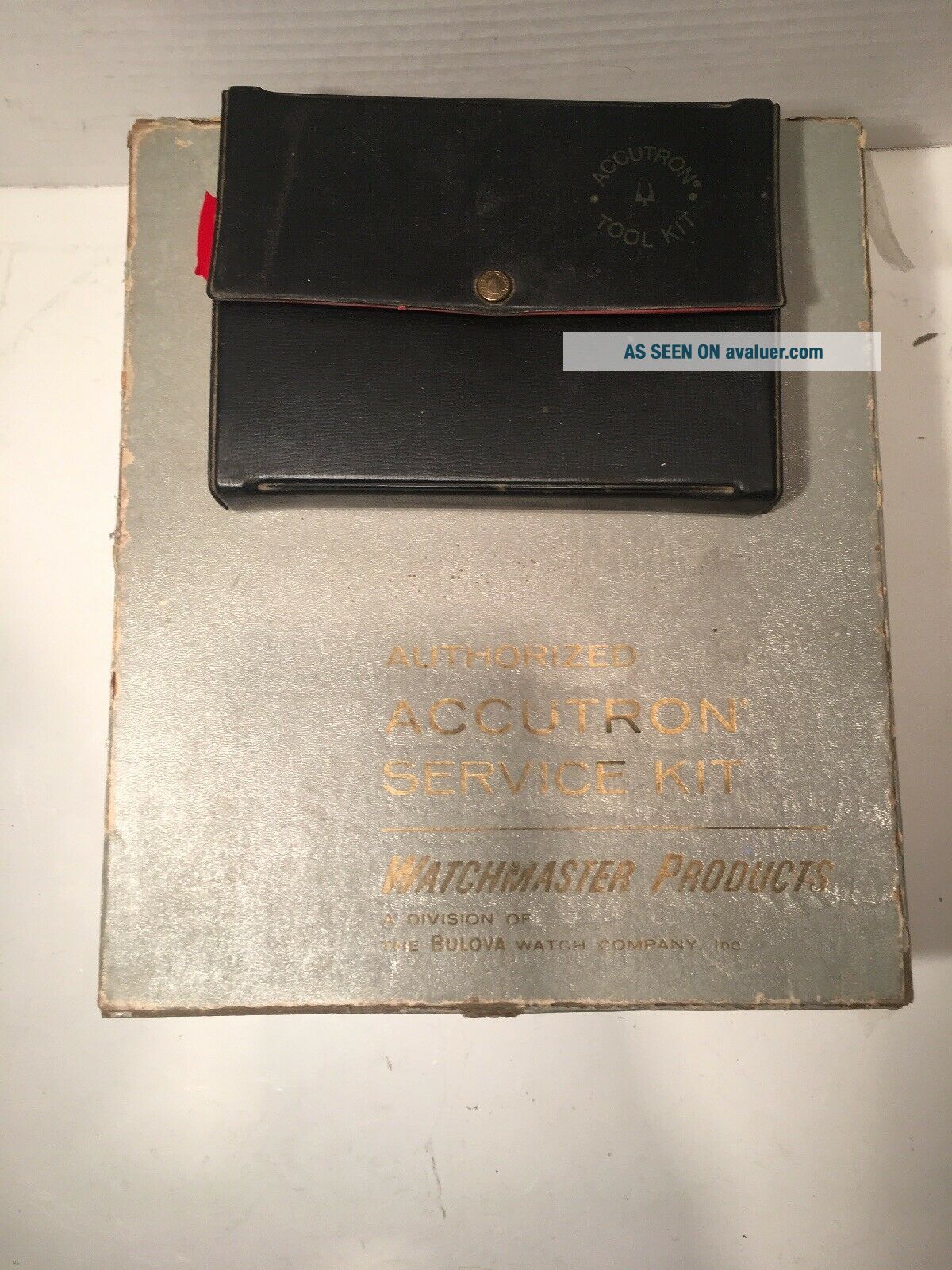 Vintage Bulova Accutron Watch Repair Service Kit - Tools And Parts ...